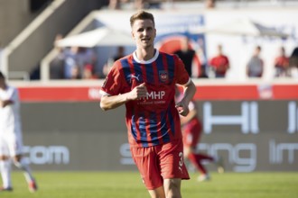 Football match, Jan SCHÖPPNER 1.FC Heidenheim, Voith-Arena football stadium, Heidenheim