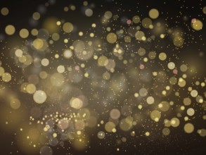 Beautiful bokeh made of blurred lights on colorfull background, Abstract defocused colorful blurred