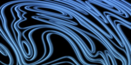 Neon Glow blue lines on a dark background, Glowing background