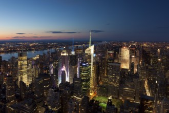 Skyscrapers, New York, USA, North America
