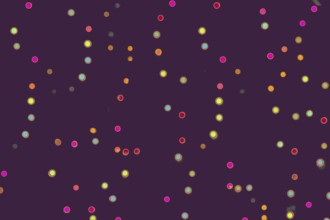 Background With Natural Bokeh And multi color lights