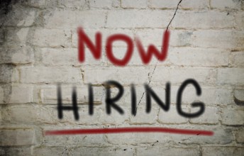 Now Hiring Concept