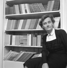 Astrid Lindgren. Swedish author of childrens books, songs and novels. Born 14 november 1907 - 28