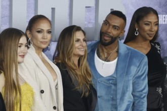 Lucy Paez, Jennifer Lopez, Niki Caro, Omari Hardwick and Yvonne Senat Jones at the Los Angeles