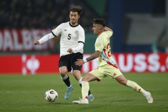 Football, U21, Friendly match, 2024/2025, Germany U21 vs. Spain U21, 25.03.2025, Merck-Stadion am