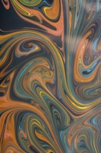 Traditional Ottoman Turkish marbling art patterns as abstract background
