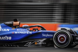 MELBOURNE, AUSTRALIA - MARCH 15: Alexander Albon of Thailand drives the Atlassian Williams Racing