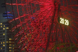 Cosmo clock image. Shooting Location: Yokohama-city kanagawa prefecture