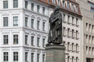 Martin Luther Monument, Am Neumarkt, Dresden, Saxony