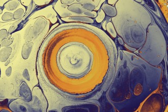 Abstract creative marble pattern texture. Traditional art of Ebru marbling