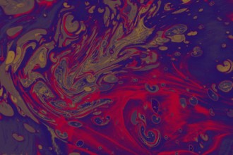 Traditional Ottoman Turkish abstract marbling art patterns as background