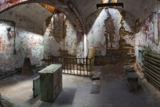 PHILADELPHIA, USA, AUGUST 15, 2022, Big cell in the Eastern State Penitentiary in Philadelphia,