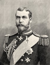 George V, 1865-1936, King of the United Kingdom and Emperor of India