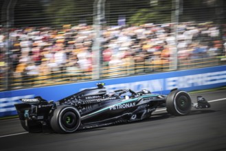 MELBOURNE, AUSTRALIA - MARCH 14: Andrea Kimi Antonelli of Italy drives the Mercedes AMG Petronas F1