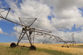 Irrigation equipment in the agricultural field