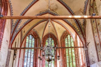 Historical church in Kirchdorf on Poel island, Germany, Europe