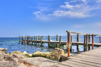 Beach holidays in summer in Vitt on Usedom island, Germany, Europe