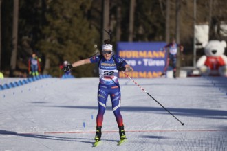 Lou Jeanmonnot France at the IBU Biathlon World Championships Lenzerheide 2025, Lenzerheide,