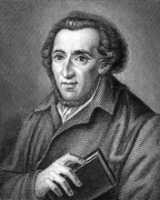 Moses Mendelssohn (1729-1786) on engraving from 1859. German Jewish philosopher. Engraved by