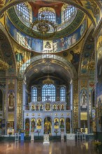 Church of the Vladimir Icon of the Mother of God in Nizhny Novgorod, Russia. Interior