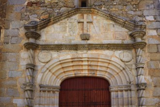 Carrascalejo church Nuestra senora Consolacion at Extremadura of Spain