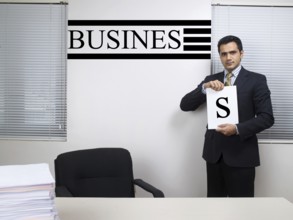 Executive showing word S of business MR#779K