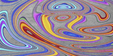 Colorful fluid art, glitter colorful metallic swirls, swirl background
