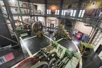 Asturias, Spain, November 19, 2018: Mining museum of Asturias, The complex includes the information