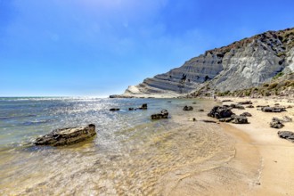 Porto Empedocle, Scala dei Turchi on the south coast of Sicily