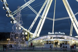 Grand wheel, Paris, France, Europe