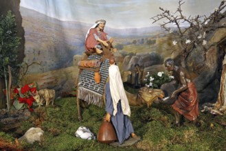 Christmas cot, cot figures