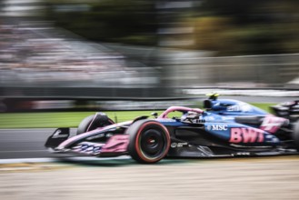 Jack Doohan of Australia drives the BWT Alpine F1 Team A525 Renault during qualifying in the 2025