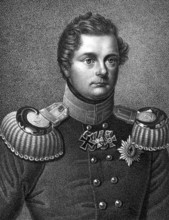 Frederick William IV of Prussia (1795-1861) on engraving from 1859. King of Prussia during