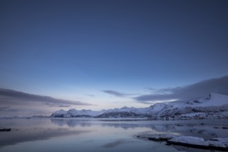 Lofoten in winter Norway