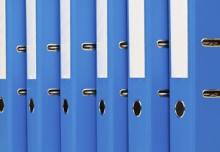 File folders with documents and papers. Storage of contracts. Austria