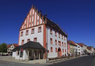 Old Town Hall, Hassfurt, Hassfurt, Hassberge district, Lower Franconia, Bavaria, Germany, Europe
