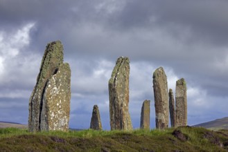 Ring of Brodgar, Brogar, Neolithic henge and stone circle of standing stones near Stromness on