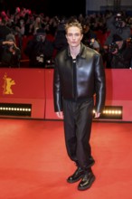 Robert Pattinson on the red carpet at the Special Gala of the film Mickey 17 at the 75th Berlinale