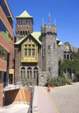 historical building, fortress, Santiago de Chile, Chile, South America