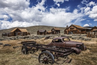 Gold rush ghost town, Bodie, California, USA, North America