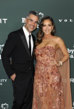 Cash Warren and Jessica Alba at the 2024 Baby2Baby Gala Presented by Paul Mitchell held at the