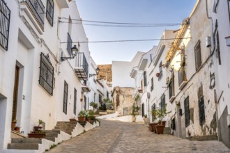 Charming Street with Residential Houses of Salobrena - Granada, Spain, Europe