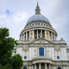 LONDON - JULY 27 : St Pauls Cathedral in London on July 27, 2017