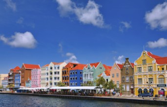 Architecture in the centre of Willemstad, Cura