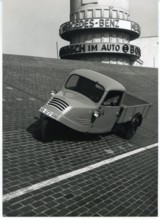 Avus, Tower, Tricycle, 1950s, Berlin, Germany, Europe