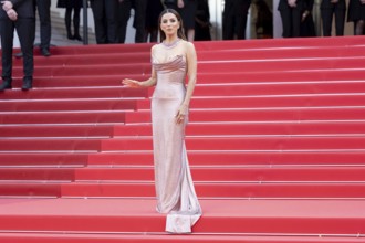 Cannes, France - 18.5.2024: Eva Longoria on the red carpet during the 78th Cannes International