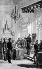 Frederick William IV takes the oath on the constitution, Emperor by the grace of God, rejection of