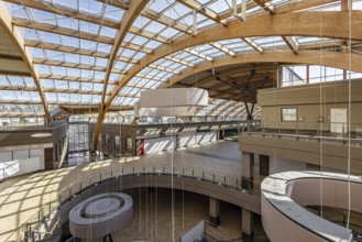 Vacancy in the Blautal Centre in Ulm. The former shopping centre, which opened in 1997, is being