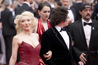 Cannes, France - 22.5.2024: Alessandra Gaia Williams, Kevin Smith during the - La Venue De L'avenir