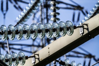 Transformer station, from Westnetz, here different voltage levels of electric current are